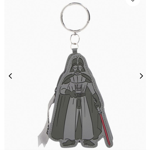Vera Bradley Star Wars Darth Vader Bag Charm in Far, Far Away Light vs. Dark - Picture 1 of 11